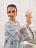 Blue- Chandan Nagri Lawn Embroidered Stitched 3-Piece Suit-Brisa