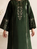 Green Alina Lime Lawn Embroidered Stitched 3-Piece Suit-Grace
