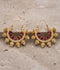 Orya Jewellery Earrings-Ruby Red E70