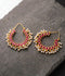 Orya Jewellery Earrings-Ruby Pink E68