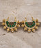 Orya Jewellery Earrings-Emerald Green E69