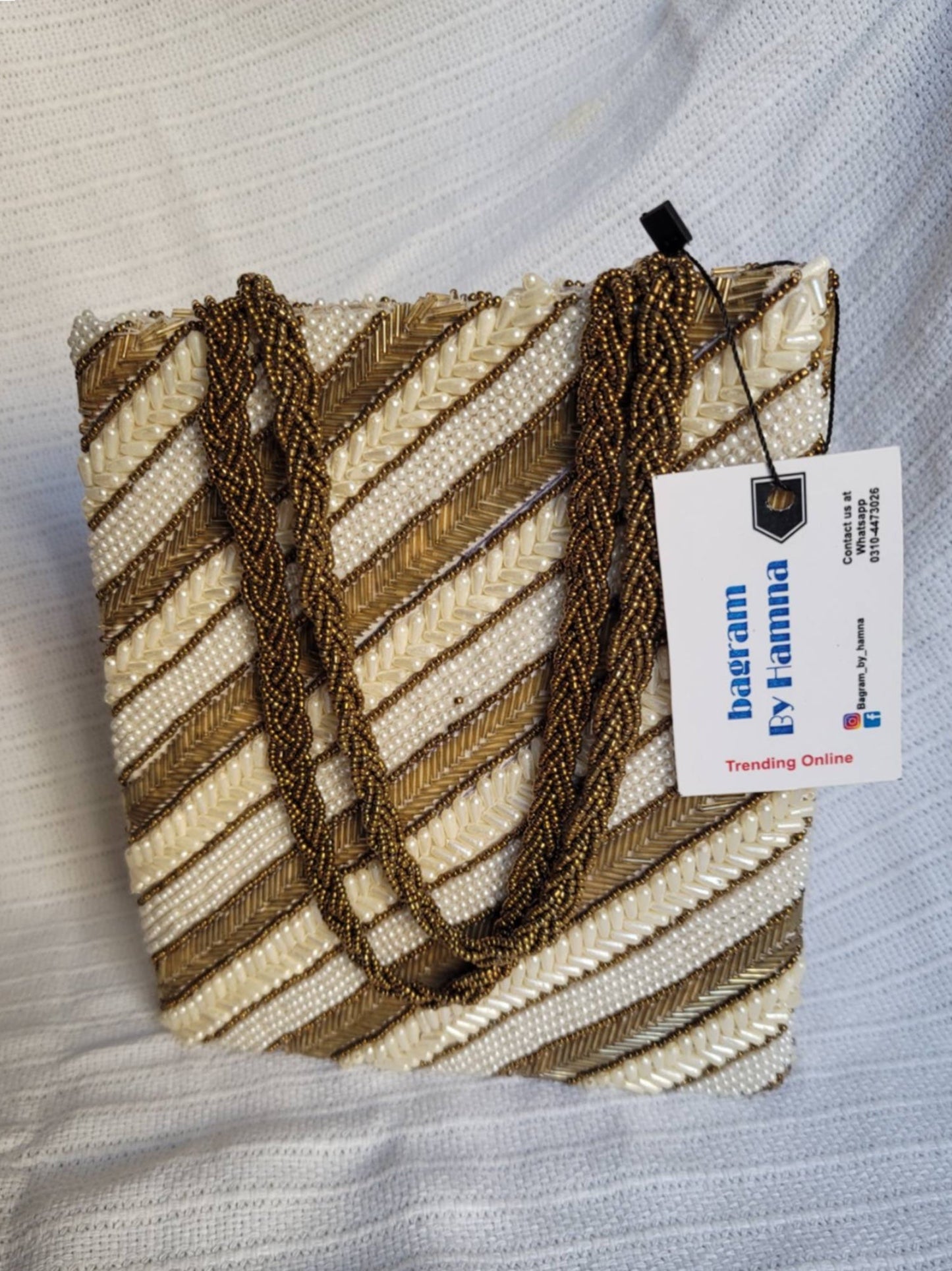 Bagram by Hamna Pearl tote bag
