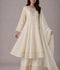 HEM Chiffon Embroidered Stitched 3-Piece Suit-Nayyaab