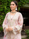 Pink-Chandan Nagri Lawn Cotton Embroidered Stitched 3-Piece Suit-Zoye Ira