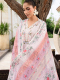 Lilac-Chandan Nagri Lawn Cotton Embroidered Stitched 3-Piece Suit-Lilac Mae