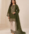 Alina Lime Lawn Embroidered Stitched 3-Piece Suit-Gul Bahar