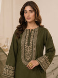 Green Alina Lime Lawn Embroidered Stitched 3-Piece Suit-Gul Bahar