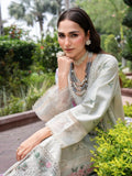 Mint green-Chandan Nagri Lawn Cotton Embroidered Stitched 3-Piece Suit-Eclipse Veil