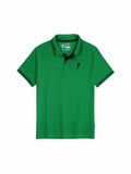 Velvour Boys Pique Tipping Collar Polo Shirt-VP11-J