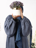 Blue-Nourah Nida Abaya-Zunal