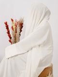 White-Nourah Korean Nida Abaya-Noor