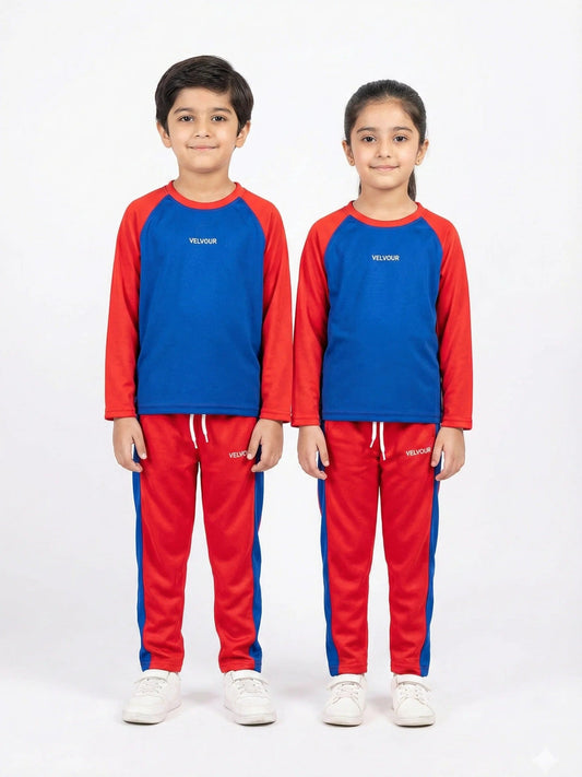 Velvour Polyathletic Fleece Tracksuit-VWT53-C