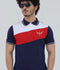 Salaar Clothing Cotton Pique Polo Shirt-Tri Color Basic Polo