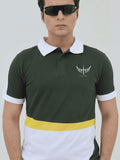 Green - Salaar Clothing Pique Cotton Polo Shirt-Sunlit Forest Basic Polo