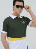 Green - Salaar Clothing Pique Cotton Polo Shirt-Sunlit Forest Basic Polo