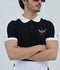 Salaar Clothing Pique Cotton Polo Shirt-Storm Fade Basic Polo