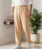 Salaar Clothing Baggy Fit Micro Stretch Trouser-Off White