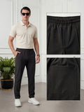 Salaar Clothing Straight Fit Cotton Trouser Pant-Black
