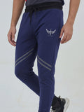 Salaar Clothing Slim Fit Cotton Trouser-Titan Blend Navy