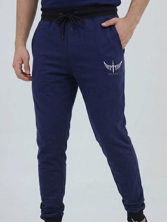 Salaar Clothing Slim Fit Cotton Trouser-Classic Navy