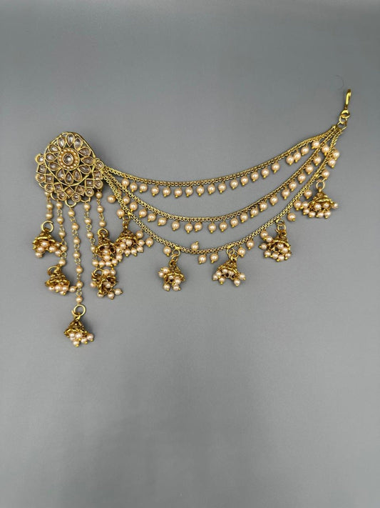 H&A Jewellery Indian Polki Gold Plated with Sahara