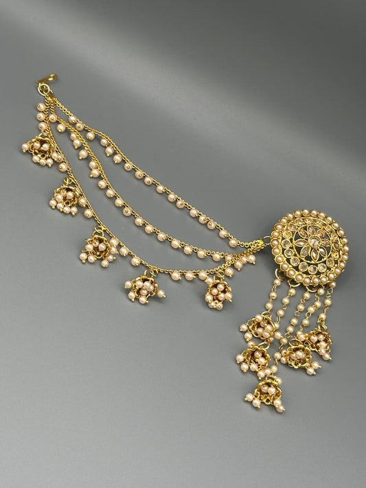 H&A Jewellery Indian Polki Gold Plated with Sahara