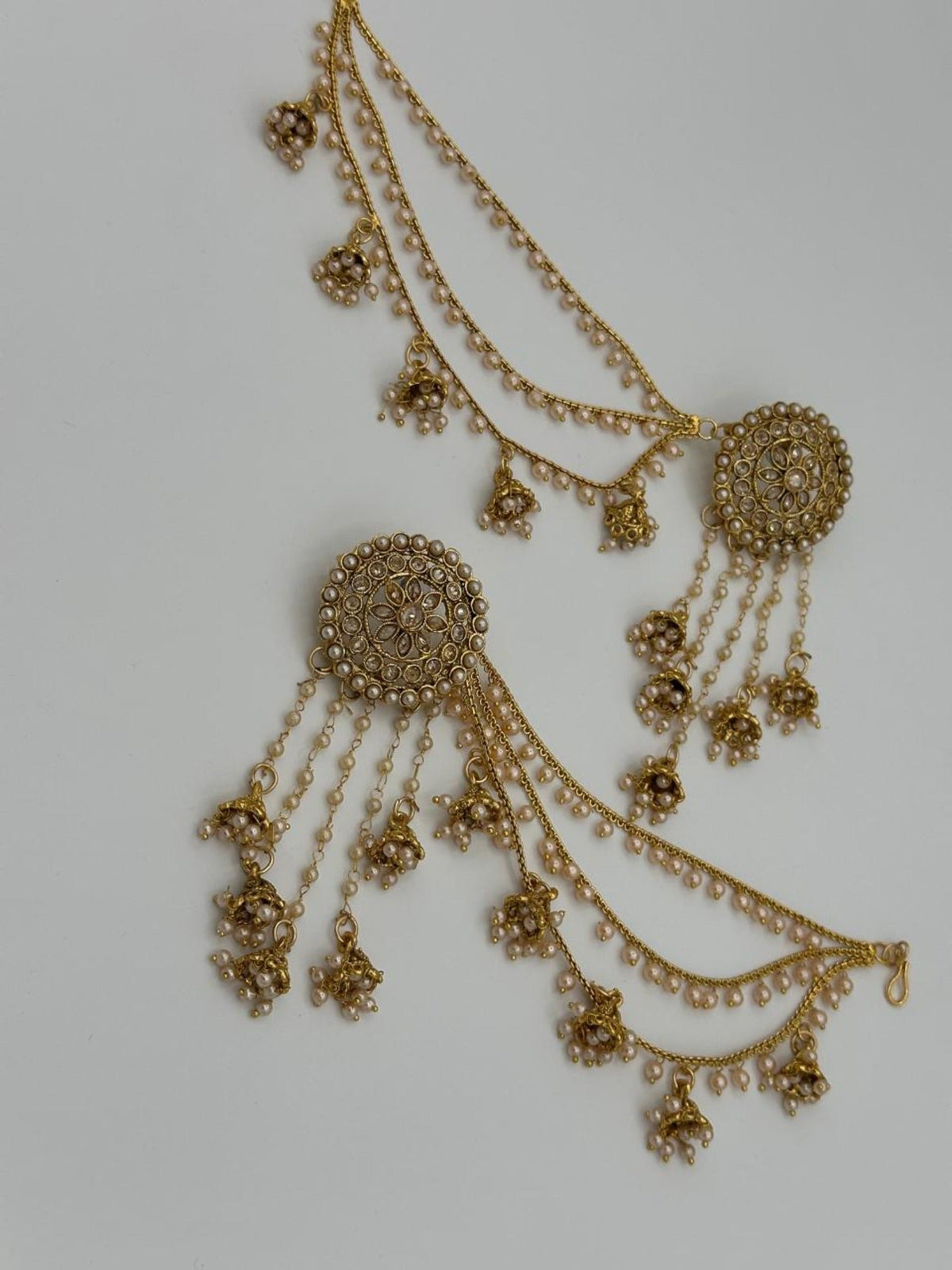H&A Jewellery Indian Polki Gold Plated with Sahara