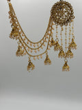 H&A Jewellery Indian Polki Gold Plated with Sahara
