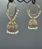 H&A Jewellery Gold Plated Kashmiri Bali With Semi Precious Stones