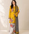 Alina Lime Lawn Printed Stitched 3-Piece Suit-Noor Lux