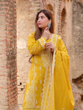 Lamorado Lawn Embroidered Unstitched 3-Piece Suit-LWSU-25CK306 Chikankari Mustard