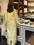 Sehrish Kanwal Lawn Printed Stitched 2-Piece Suit-Matcha Affair