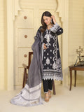 Lamorado Cotton Silk Embroidered Unstitched 3-Piece Suit-LWSU-25FE303
