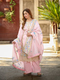 Lamorado Swiss Cotton Embroidered Unstitched 3-Piece Suit