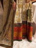Sara Jahan Chiffon Embroidered Stitched 4-Piece Suit-SJ-1047