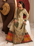 Sara Jahan Chiffon Embroidered Stitched 4-Piece Suit-SJ-1047