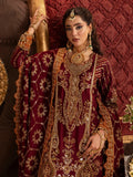 Sara Jahan Naaz e Jahan Tussar Silk Embroidered Sharara-SJ-1074