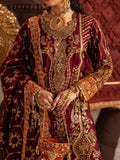 Sara Jahan Naaz e Jahan Tussar Silk Embroidered Sharara-SJ-1074