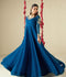 Hani & Umaima Chiffon Embroidered Pishwas-Bella