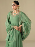 Hani & Umaima Chiffon Embroidered Pishwas-Lvana