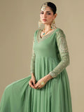 Hani & Umaima Chiffon Embroidered Pishwas-Lvana