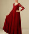 Hani & Umaima Chiffon Embroidered Pishwas-Nora