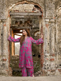 Pink Lamorado Lawn Printed Unstitched 2-Piece Suit-LWSU-25P205