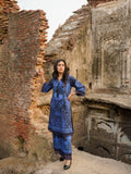 Blue Lamorado Lawn Printed Unstitched 2-Piece Suit-LWSU-25P206