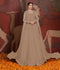 Hani & Umaima Chiffon Embroidered Pishwas-Abrish
