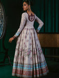 White-Hani & Umaima Swiss Lawn Embroidered Pishwas-Neesa