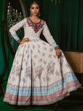 White-Hani & Umaima Swiss Lawn Embroidered Pishwas-Neesa