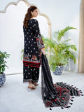 Black Lamorado Lawn Printed Unstitched 3-Piece Suit-SA26SP303