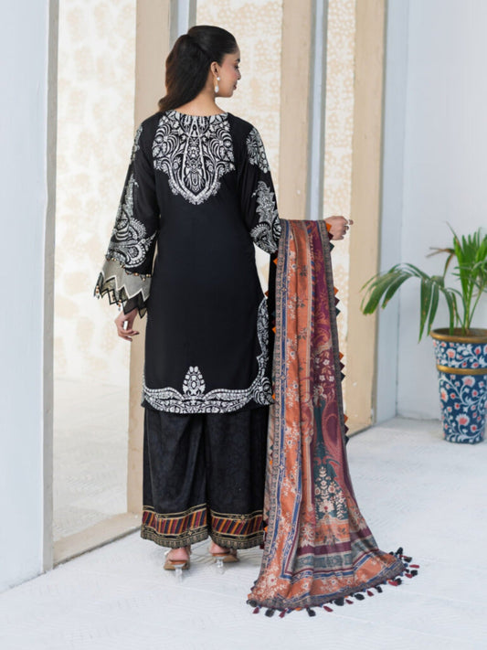 Lamorado Lawn Printed Unstitched 3-Piece Suit-SA26SP305