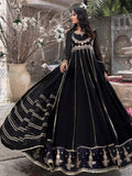 Hani & Umaima Chiffon Embroidered Pishwas-Raniya